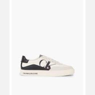 CALVIN KLEIN LACEUP MISURA 41 WHITE-BLACK (UOMO)