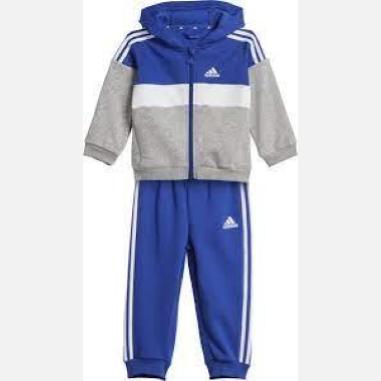 ADIDAS TUTA MISURA 0-3 MESI BLUE-WHITE-MELANGE (BAMBINI)