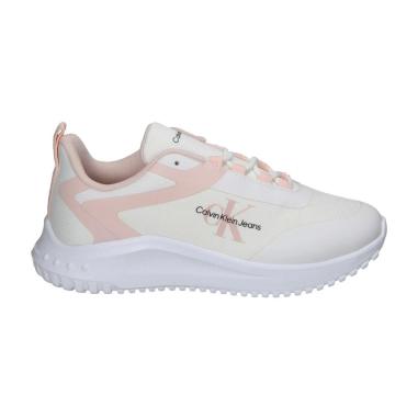 CALVIN KLEIN EVA RUNNER MISURA 38 WHITE-PEACH (DONNA)