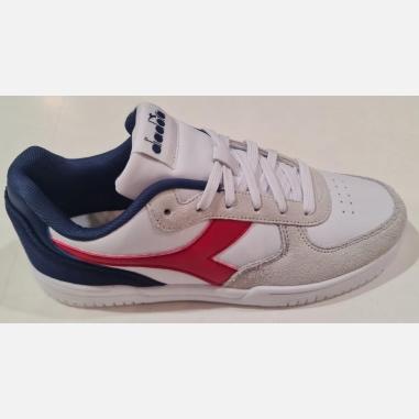 DIADORA RAPTOR LOW MISURA 39 WHITE-RED (UOMO)