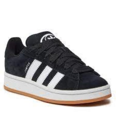 ADIDAS CAMPUS MISURA 43 1\3  BLACK-WHITE (DONNA)