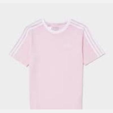 ADIDAS T-SHIRT MISURA 13-14 ANNI PINK-WHITE  (BAMBINI)