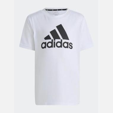 ADIDAS T-SHIRT LOGO MISURA 5-6 ANNI WHITE  (BAMBINI)