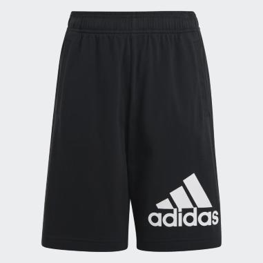 ADIDAS SHORTS ESSEBTIALS MISURA 11-12 ANNI BLACK-WHITE (BAMBINI)