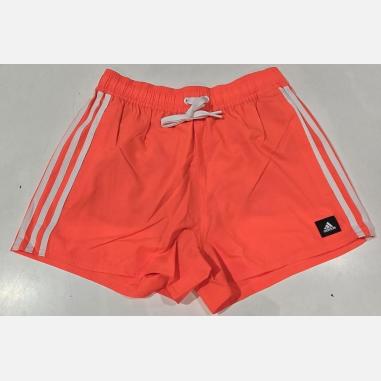 ADIDAS SWIM SHORT MISURA L ORANGE-WHITE  (UOMO)