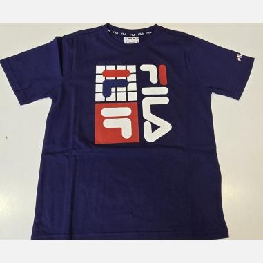 FILA T-SHIRT GRAPHIC MISURA 11-12 ANNI BLUE (BAMBINI)