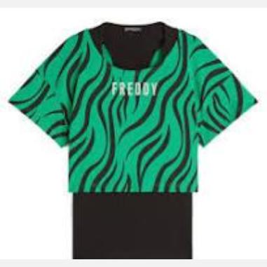 FREDDY T-SHIRT MISURA L GREEN (DONNA)