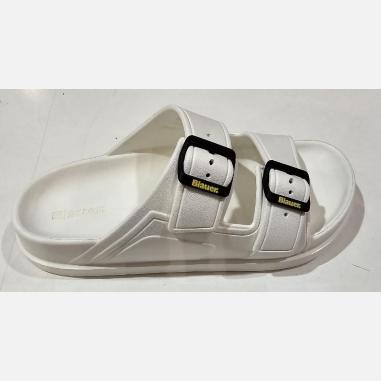 BLAUER CIABATTE HOLLEY02 MISURA 40-41 WHITE (ACCESORI)