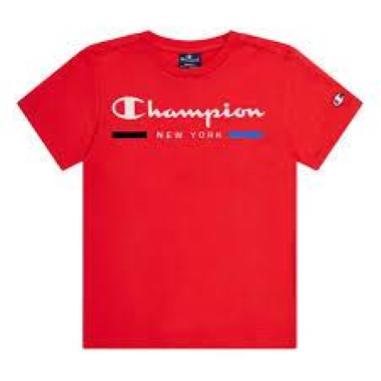 CHAMPION T-SHIRT MISURA XXL 15-16 ANNI RED (BAMBINI)