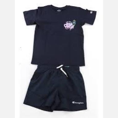 CHAMPION SET MISURA L 11-12 ANNI BLACK  (BAMBINI)