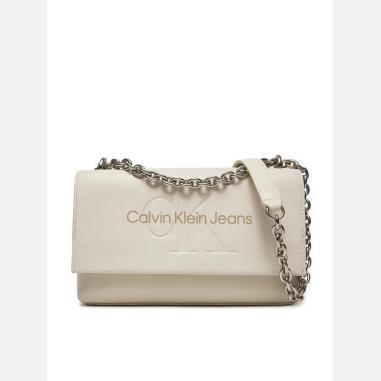 CALVIN KLEIN BAGS SCULPTED ECRU (ACCESSORI)