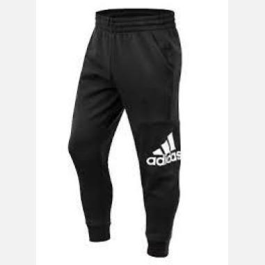 ADIDAS PANTS MISURA L  BLACK-WHITE (UOMO)