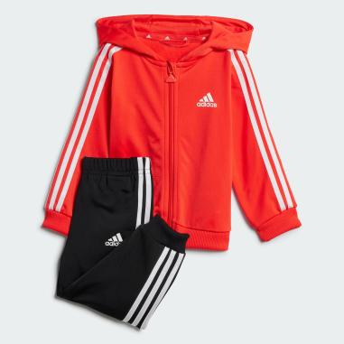 ADIDAS TUTA ESSENTIALS MISURA 0-3 MESI RED-WHITE  (BAMBINI)