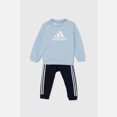 ADIDAS TUTA LOGO  0-3 MESI  SKY-WHITE   (BAMBINI)