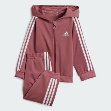 ADIDAS TUTA ESSENTIALS MISURA 12-18  MESI PINK-WHITE (BAMBINI)8