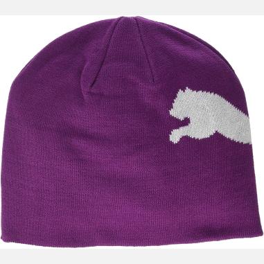 BERRETTO BIMBA PUMA MODELLO ESS BIG CAT BEANIE COLORE VIOLA