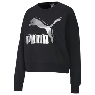 PUMA CLASSICS LOGO BLACK MISURA S (donna)