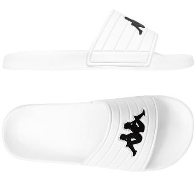 CIABATTA KAPPA LOGO MATESE WHITE\BLACK MISURA 38 (unisex)