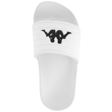 CIABATTA KAPPA LOGO MATESE WHITE/BLACK MISURA 36 (unisex)