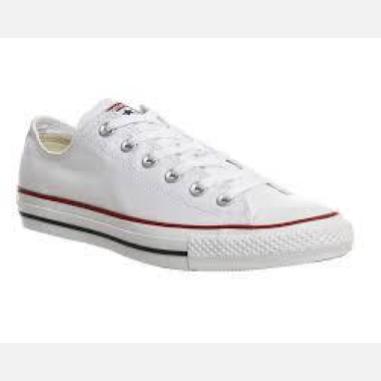 CONVERSE BASSA MISURA 45 WHITE (UOMO)