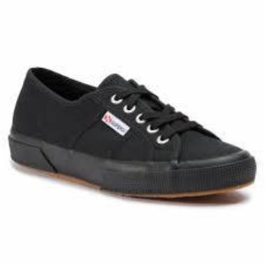 SUPERGA 2750 COTU CLASSIC MISURA 35.5 FULL BLACK (UNISEX)