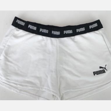 PUMA AMPLIFIED SHORTS MISURA L WHITE (DONNA)