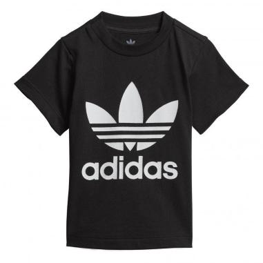 ADIDAS T-SHIRT TREFOIL MISURA 4-5 BLACK (BAMBINI)