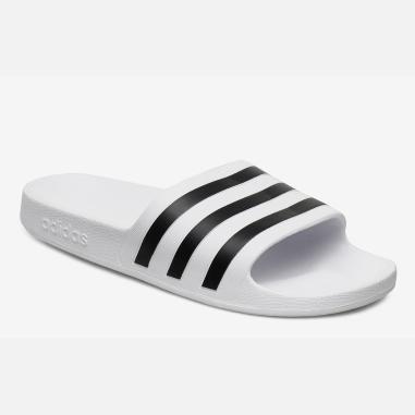 ADIDAS CIABATTA ADILETTE AQUA MISURA 38 WHITE-BLACK 