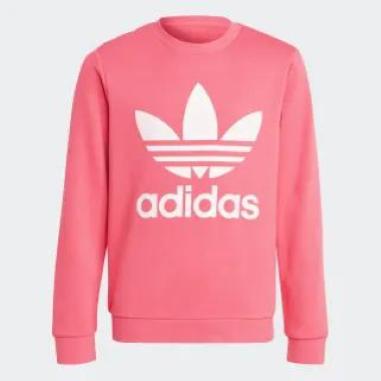 ADIDAS TREFOIL CREW MISURA 12-13 ANNI HAZROS-WHITE (BAMBINA)