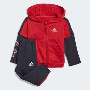 ADIDAS TUTA BLOD 49 SET MISURA 3-6 MESI RED-BLUE (BAMBINO)