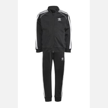 ADIDAS SST TRACKSUIT MISURA 6-7 ANNI BLACK-WHITE (BAMBINO)