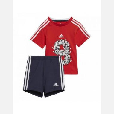 ADIDAS SUITS SET MISURA 12-18 MESI RED-WHITE- BLUE (BAMBINO)