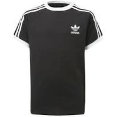 ADIDAS T-SHIRT MISURA 10-11 ANNI BLACK-WHITE (BAMBINO)