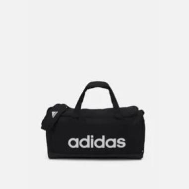 ADIDAS BAGS LINEAR DUFFEL BLACK-WHITE MISURA M (ACCESSORI)