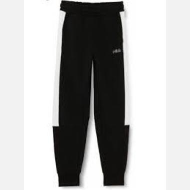 FILA PANT LAREL MISURA 13-14 ANNI BLACK-WHITE (BAMBINI)