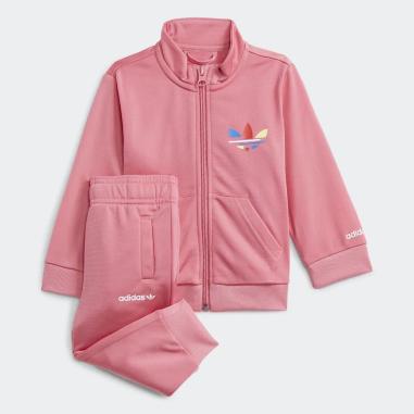 ADIDAS TUTA TRACKSUIT MISURA 6-9 MESI PINK (BAMBINI)