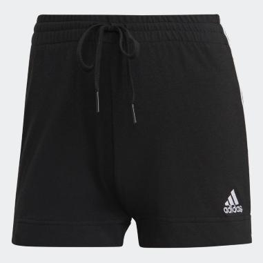 ADIDAS SHORTS MISURA L BLACK-WHITE (DONNA)