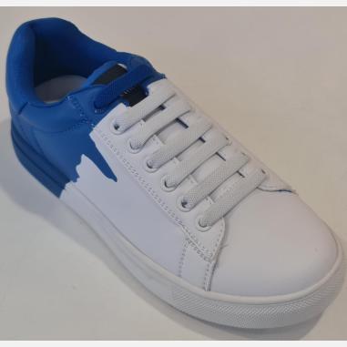 TRUSSARDI DEREK MISURA 37 WHITE-BLUE (BAMBINO)