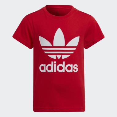 ADIDAS T-SHIRT MISURA 7-8 ANNI RED-WHITE (BAMBINI)