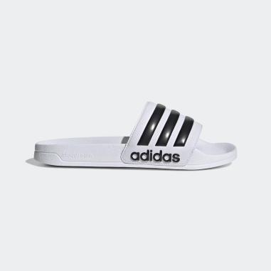 ADIDAS CIABATTE MISURA 42 WHITE-BLACK (ACCESSORI)