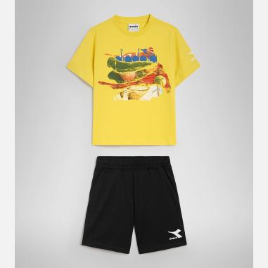 DIADORA SET MISURA L YELLOW-BLACK (BAMBINI)