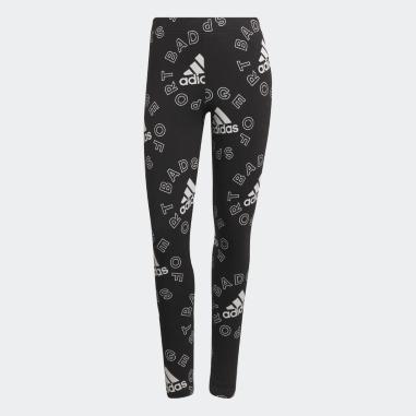 ADIDAS LEGGINS MISURA XS BLACK-WHITE (DONNA)