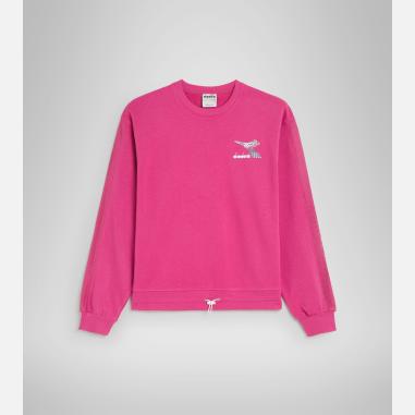 DIADORA FELPA SWEAT MISURA L PINK IBIS (DONNA)