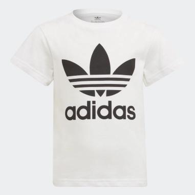 ADIDAS T-SHIRT MISURA 5-6 ANNI WHITE-BLACK (BAMBINI)