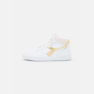 DIADORA RAPTOR MID METALLIC MISURA 36 WHITE-GOLD (DONNA)