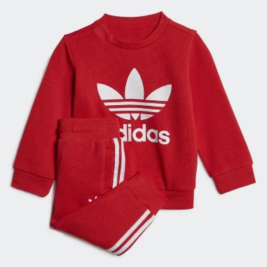 ADIDAS TUTA MISURA 3-6 MESI RED-WHITE  (BAMBINI)