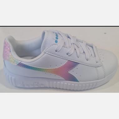 DIADORA GAME STEP MISURA 36 WHITE-SKY-BLUE (DONNA)