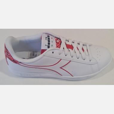 DIADORA TONEO BANDANA MISURA 39 WHITE-RED (UOMO)