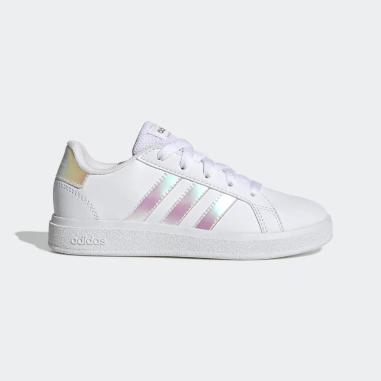 ADIDAS GRAND COURT MISURA 36 WHITE-IRIDESCENT (DONNA)