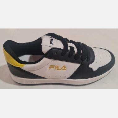 FILA VENTO COURT MISURA 46 BLACK-WHITE-YELLOW  (UOMO)